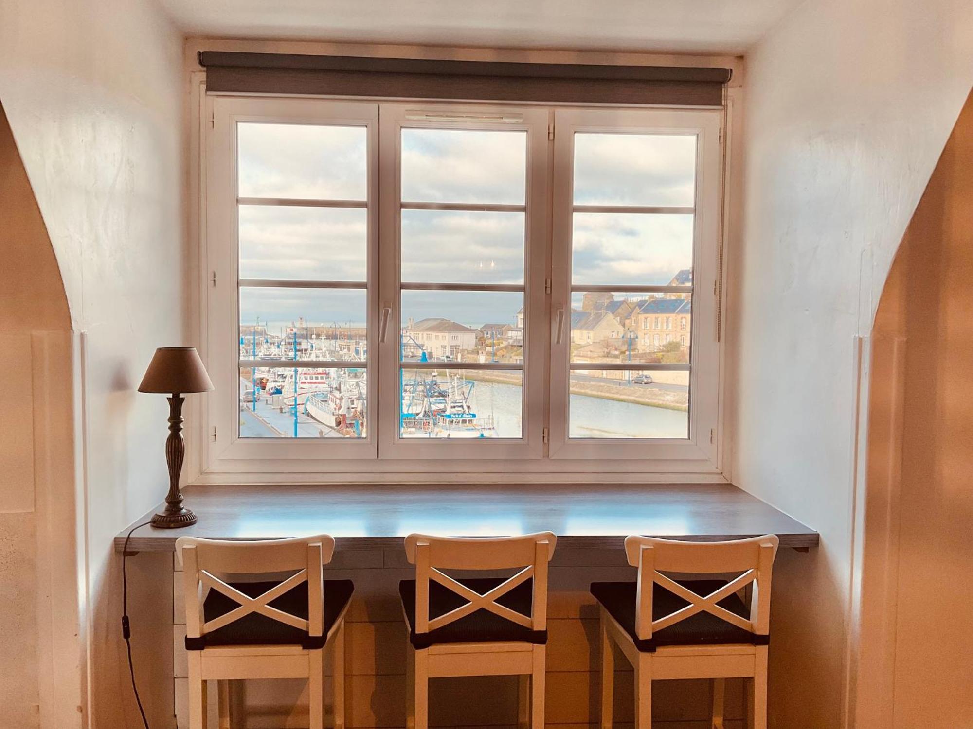 Vue Sur Mer Port-en-Bessin-Huppain Dış mekan fotoğraf